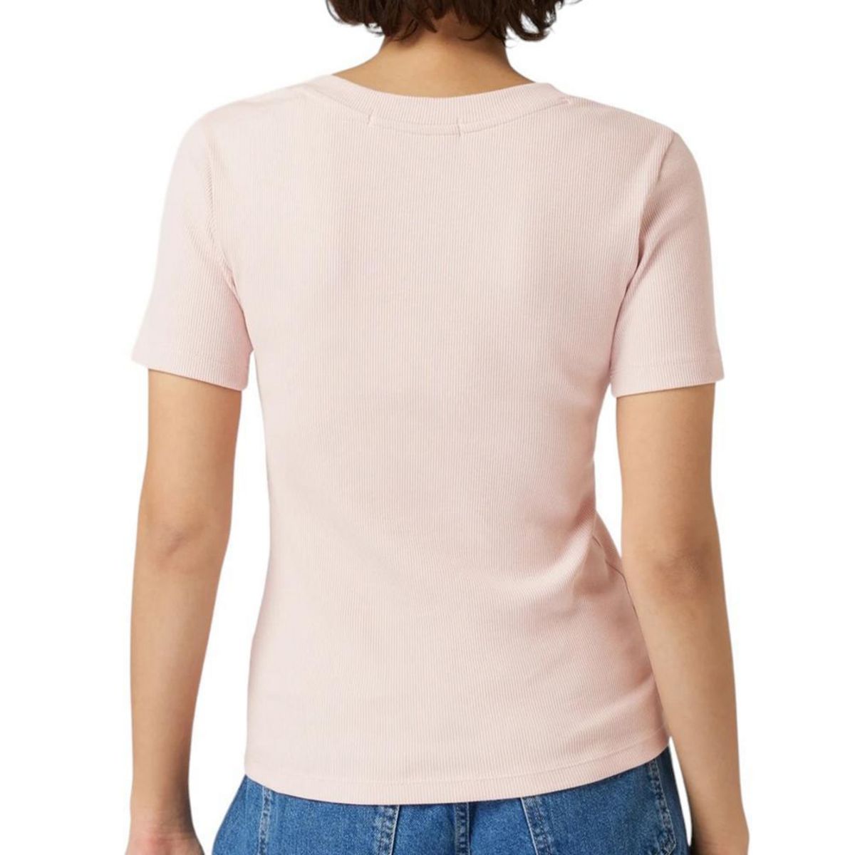 CALVIN KLEIN JEANS T shirt  Clair Femme Calvin Klein Jeans  abel Rib