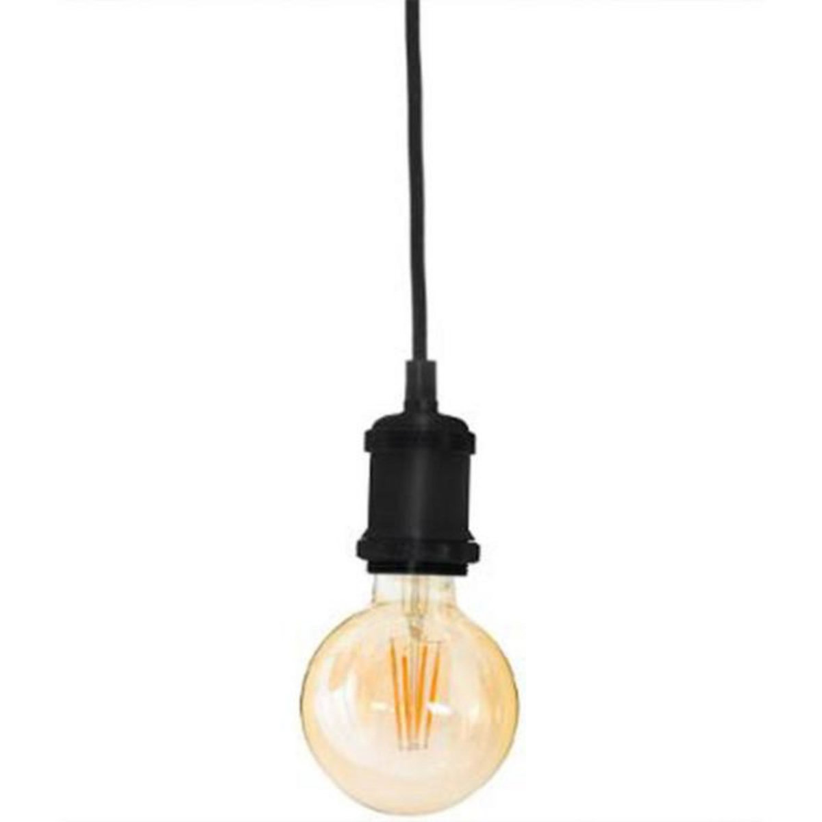 ATMOSPHERA Lampe Suspension Design  Métal  5cm Noir