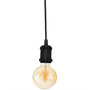 Voir la diapositive 1 : ATMOSPHERA Lampe Suspension Design  Métal  5cm Noir