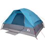 Voir la diapositive 4 : VIDAXL Tente de camping a dome 2 personnes bleu impermeable