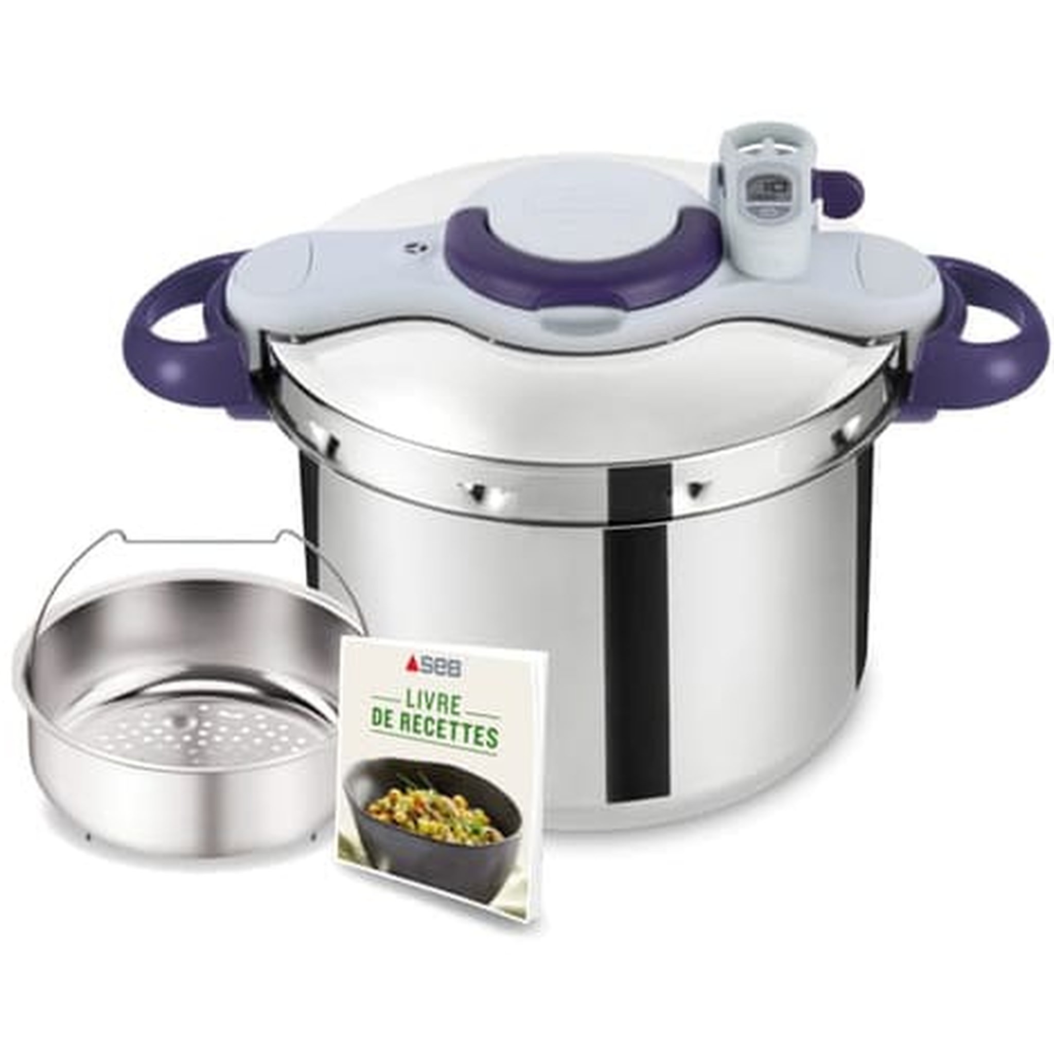 SEB Cocotte-minute CLIPSO MINUT PERFECT VIOLET 9 L