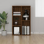 VIDAXL Bibliotheque/Buffet chene marron 50x25x80 cm bois d'ingenierie
