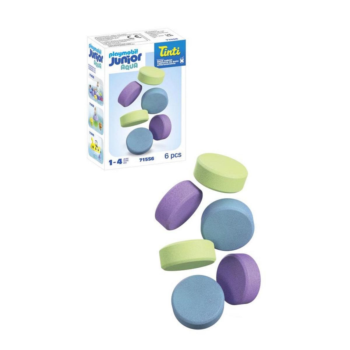 PLAYMOBIL 71556 Junior  and  tinti : recharge tablette de bain