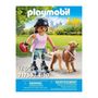 Voir la diapositive 5 : PLAYMOBIL PLAYMOBIL 71739 Jeune fille rolleuse avec Retriever