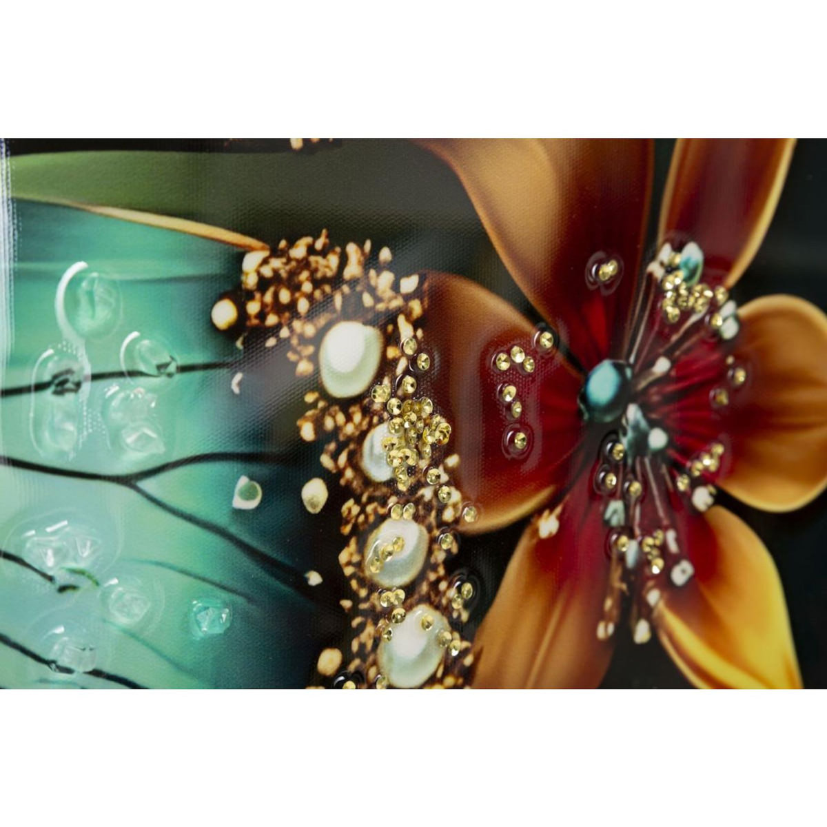 Paris Prix Tableau Imprimé  Butterfly I  70x100cm Multicolore