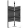 Voir la diapositive 4 : VIDAXL Cabine de douche pliable ESG 100x140 cm Noir