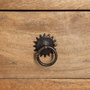 Voir la diapositive 3 : ATMOSPHERA Console en Bois 2 Tiroirs  Ajmal  120cm Naturel