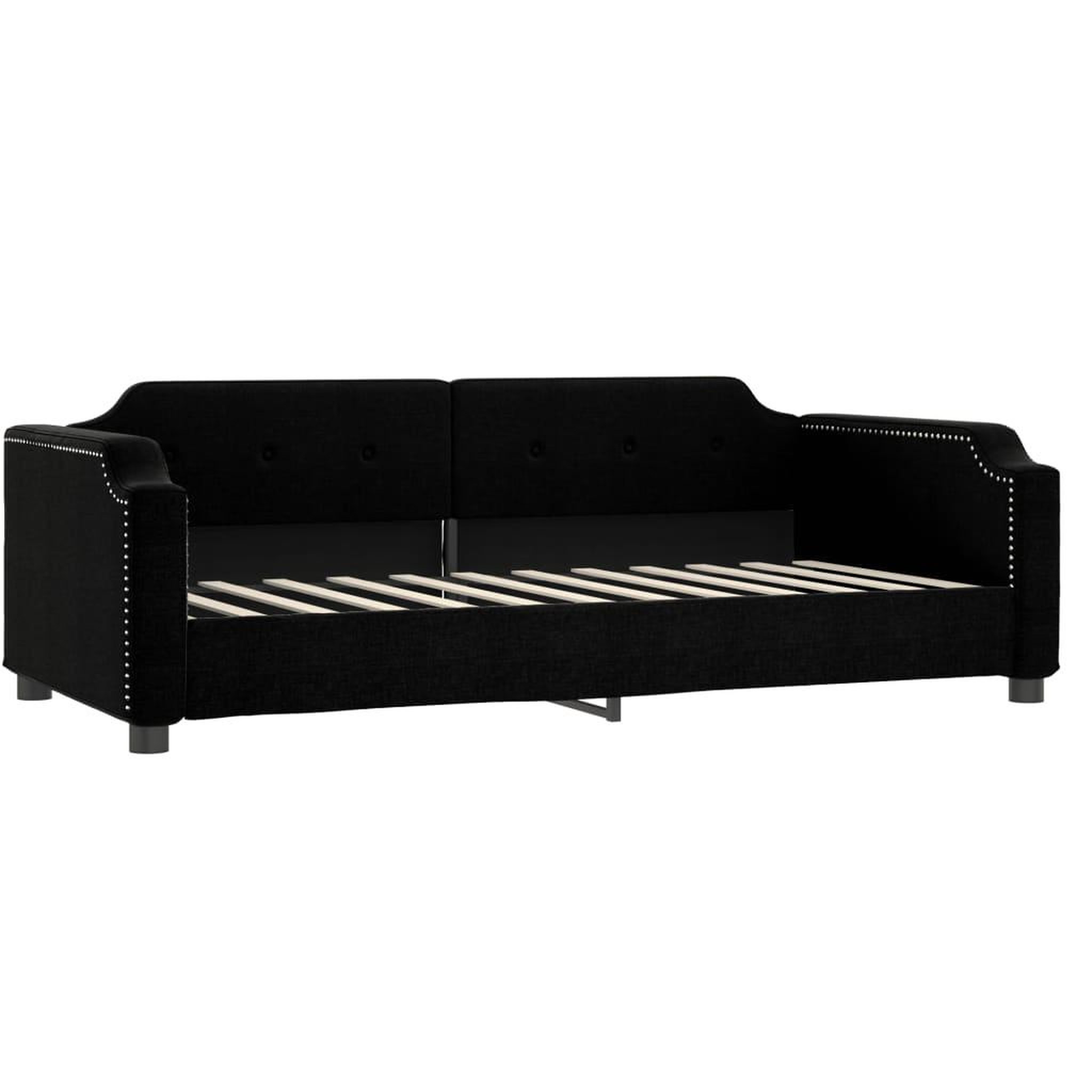 Voir la diapositive 5 : VIDAXL Lit de jour avec gigogne sans matelas 80x200 cm