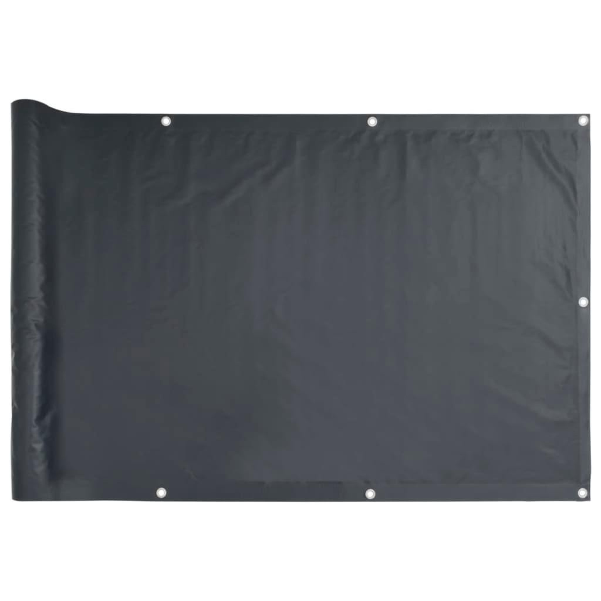 Voir la diapositive 2 : VIDAXL Ecran de balcon Anthracite 120x500 cm Tissu Oxford
