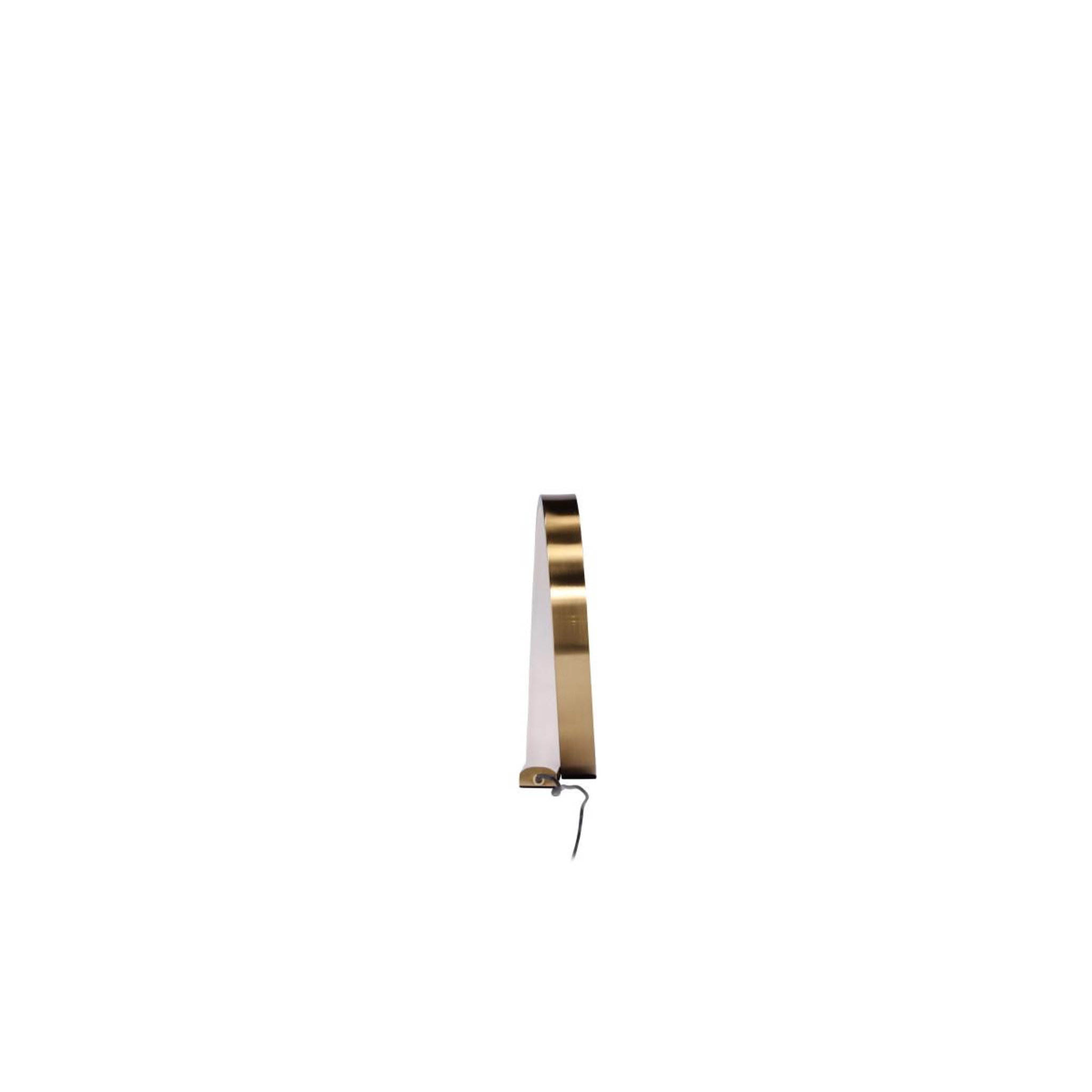 Voir la diapositive 2 : Paris Prix Lampe design led  saunier  30cm or