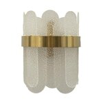 Paris Prix Applique Murale en Verre  Gris  28cm Blanc