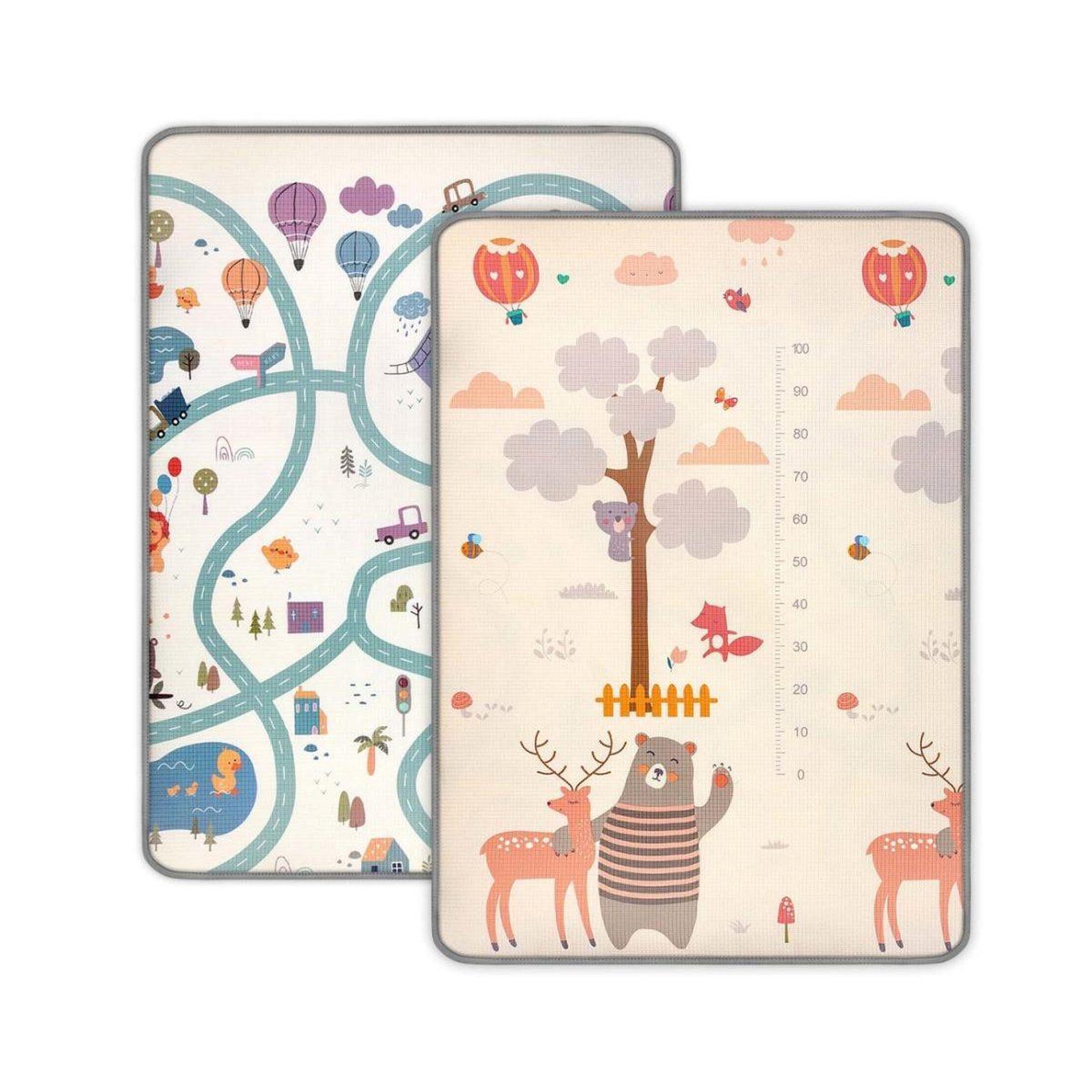 MILLY MALLY Tapis de jeu en mousse roulé  kinder animaux