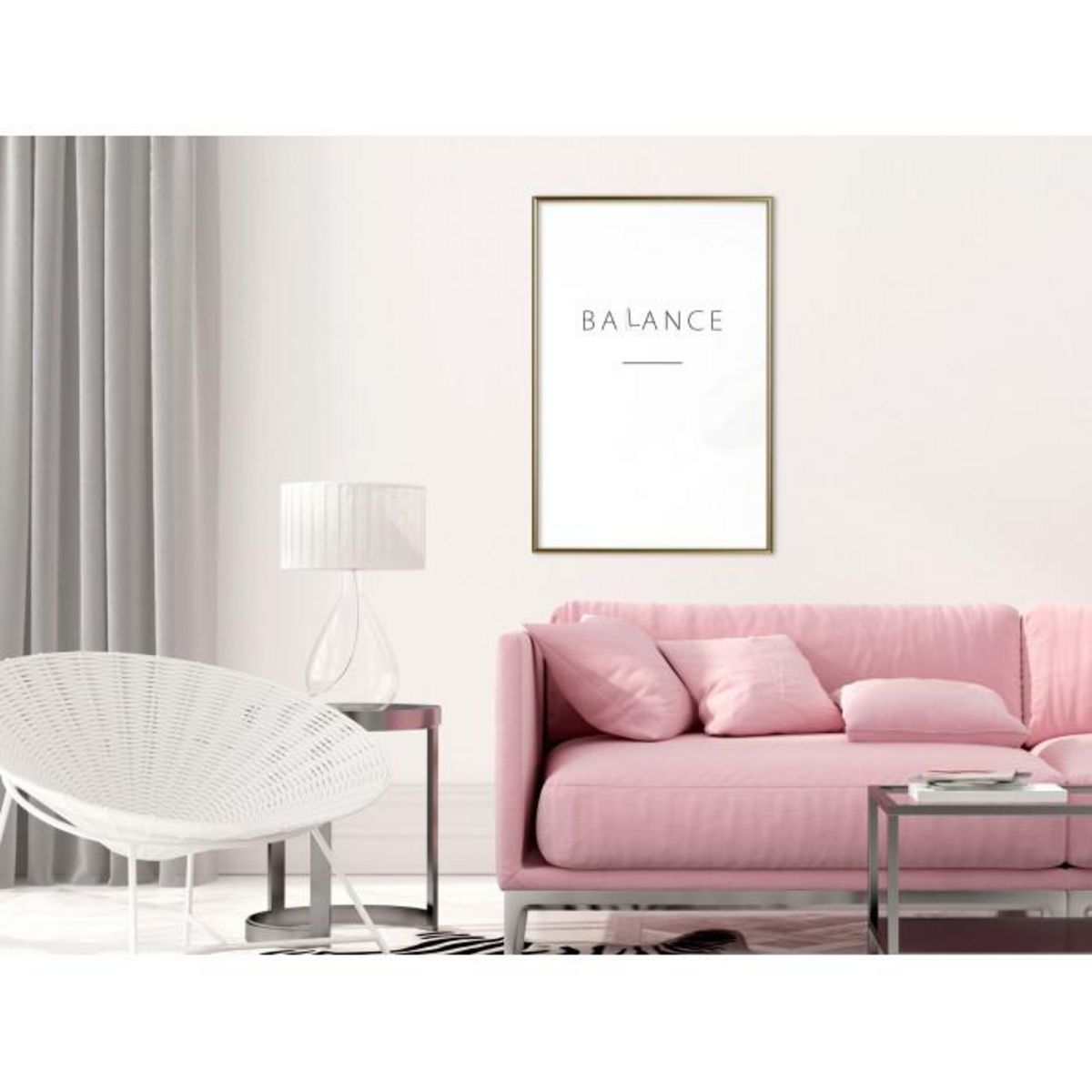 Paris Prix Affiche Murale Encadrée  Seek a Balance