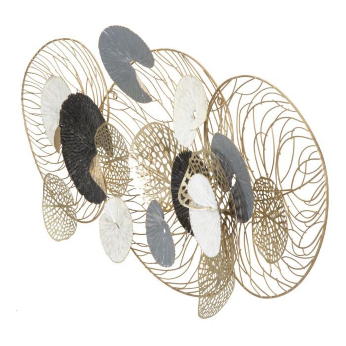 Paris Prix Décoration Murale en Métal  Luxy  124cm Multicolore