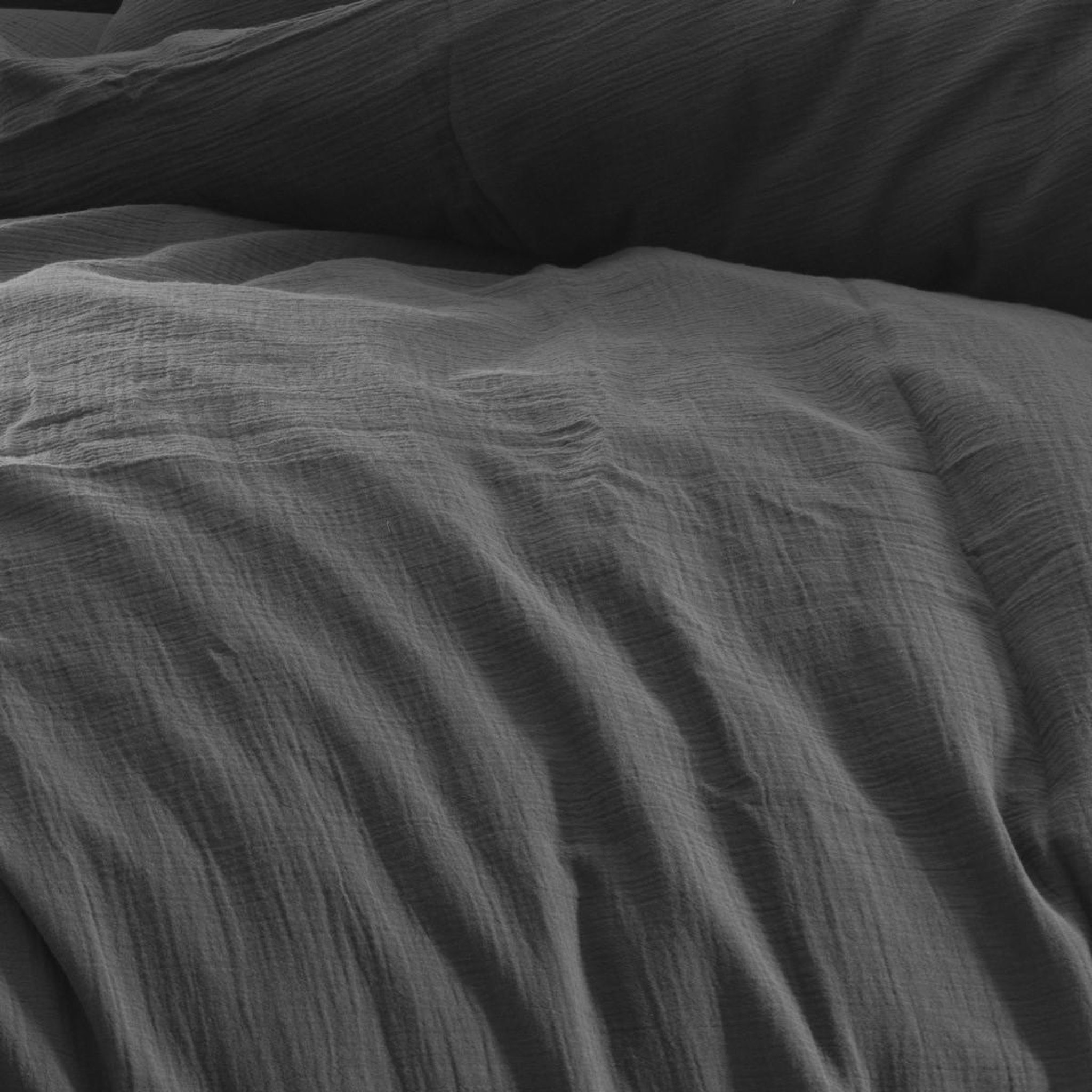 Voir la diapositive 2 : Sensei Maison Housse de couette en gaze de coton LOFT