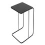 Voir la diapositive 3 : Habitat et Jardin table d'appoint en métal  Poet  47 x 46 x 57 cm - Noir