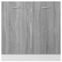 Voir la diapositive 5 : VIDAXL Armoire de plancher d'evier Sonoma gris 80x46x81,5 cm
