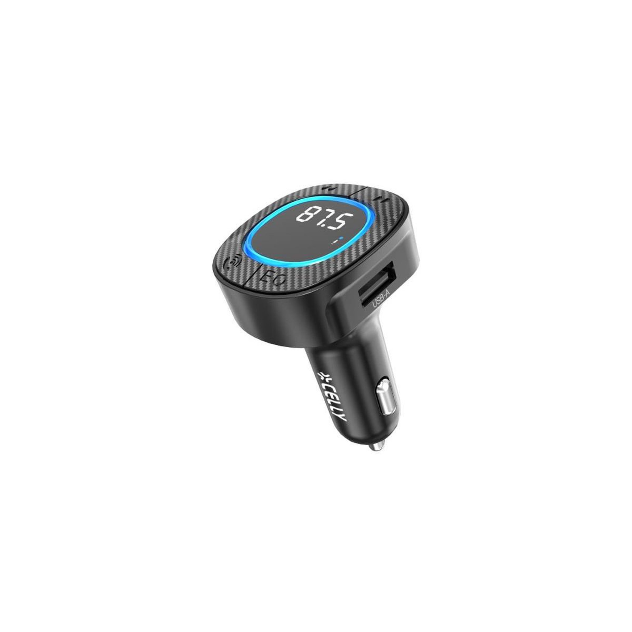Voir la diapositive 1 : CELLY Celly CARTRASMITTERBK transmetteur FM 87,5 - 108 MHz Bluetooth/USB Noir