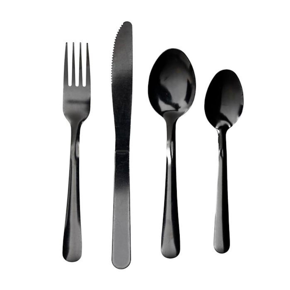 Paris Prix Ménagère 16 Pièces  Harmony  20cm Noir