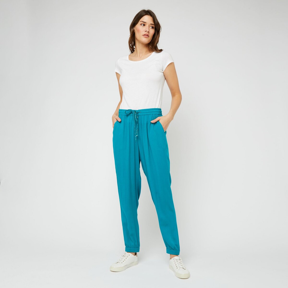 Pantalon vert canard discount femme