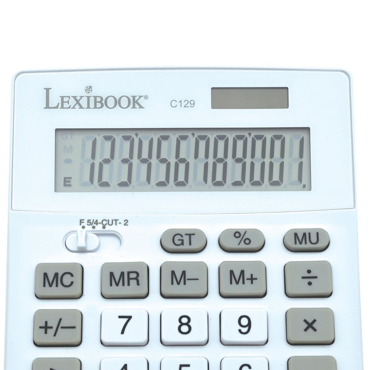 Lexibook Calculatrice de Bureau 12 Chiffres avec Double Alimentation