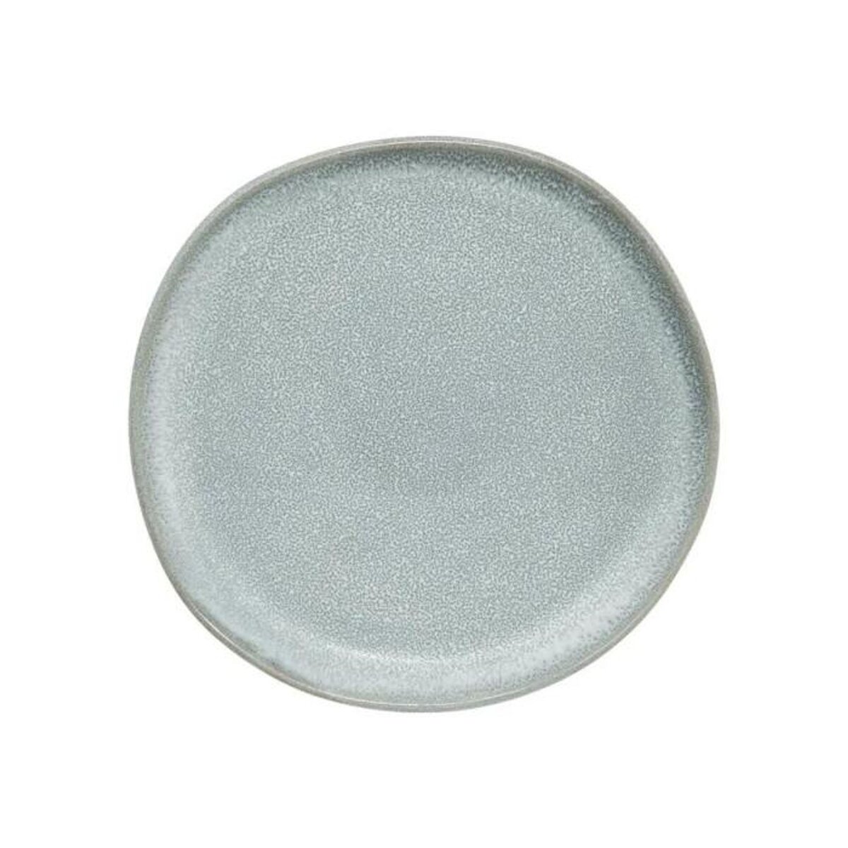 SECRET DE GOURMET Lot de 6 Assiettes à Dessert  Spring Water  20cm Gris