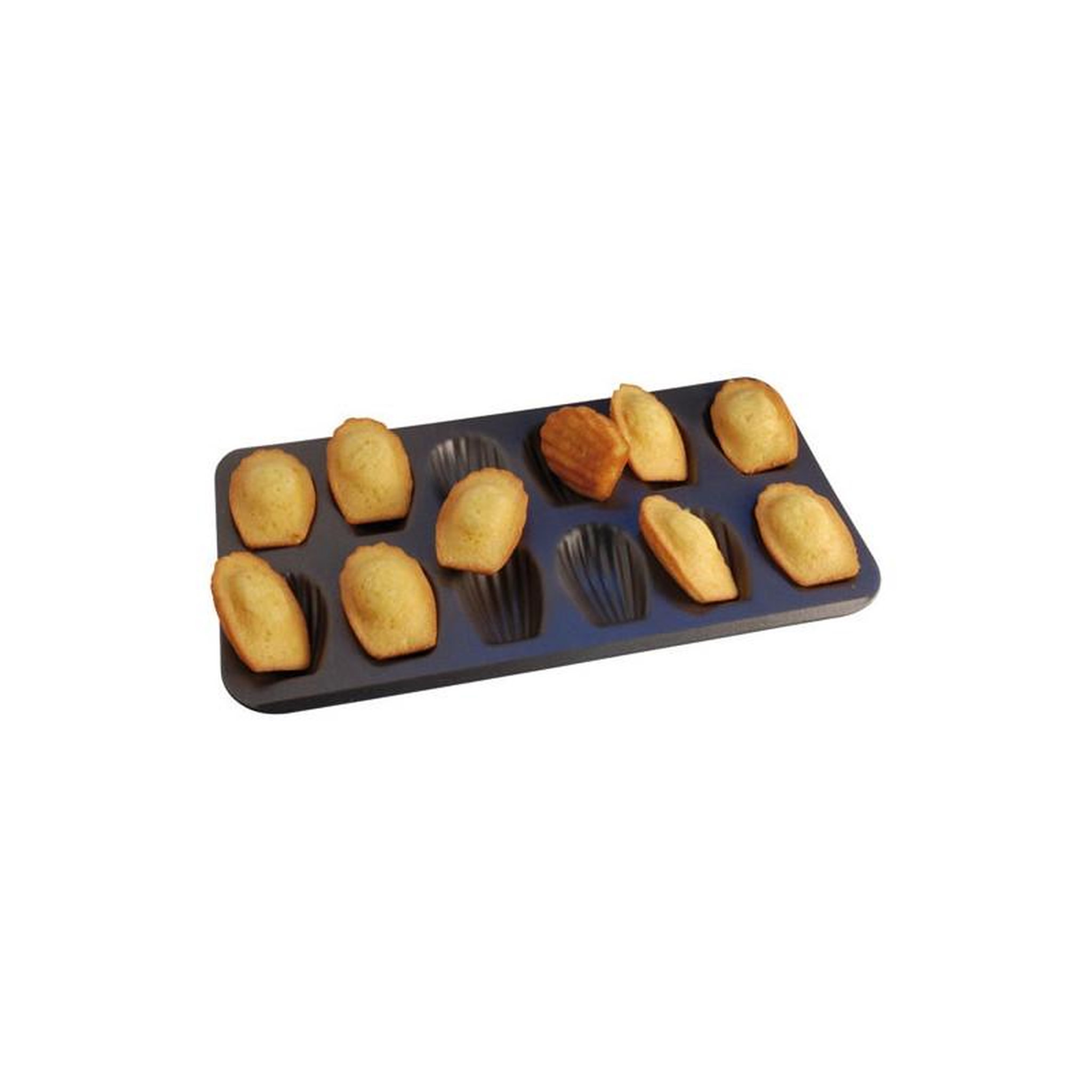 Gobel Plaque 12 madeleines - anti adhérente - 395 x 200 x 17 mm GOBEL - 264710