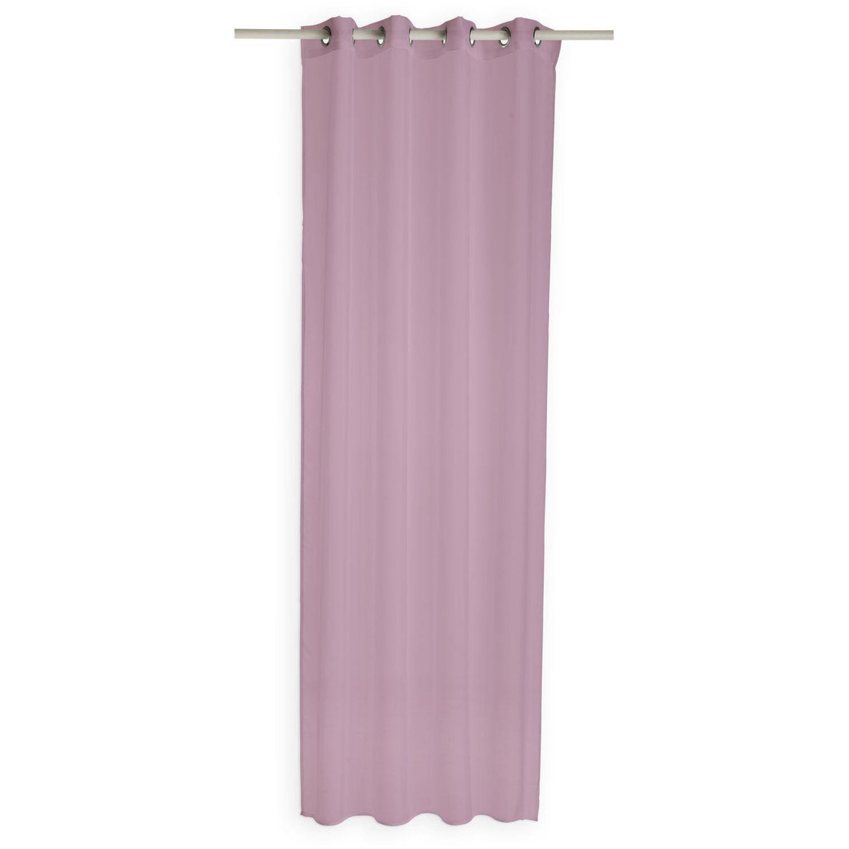 TODAY Voilage finition oeillets prêt à poser en polyester 135x240 cm