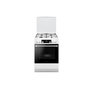 Voir la diapositive 1 : Amica Cuisinière gaz 77l 4 feux blanc - ACM7005RB