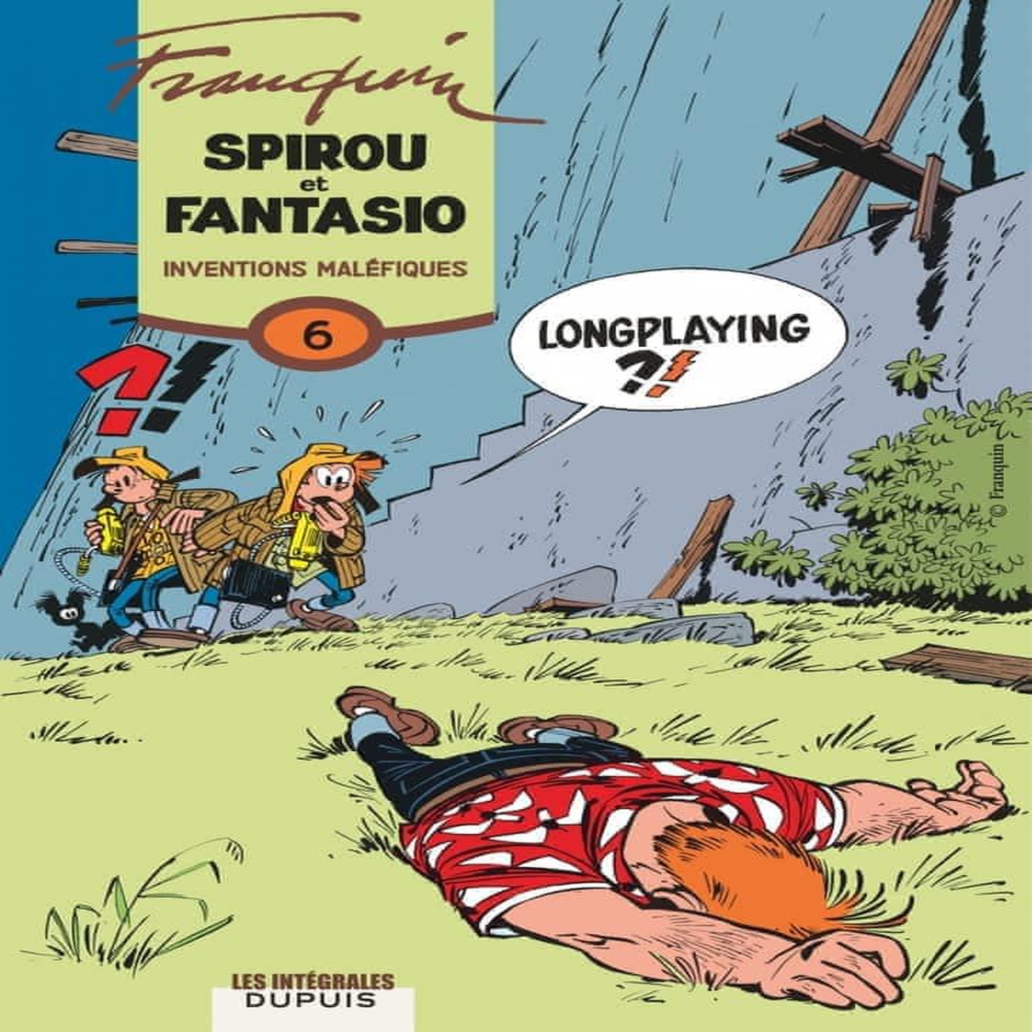 SPIROU ET FANTASIO INTEGRALE TOME 6 : INVENTIONS MALEFIQUES, Franquin André