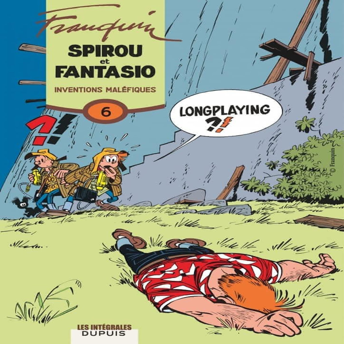SPIROU ET FANTASIO INTEGRALE TOME 6 : INVENTIONS MALEFIQUES, Franquin André