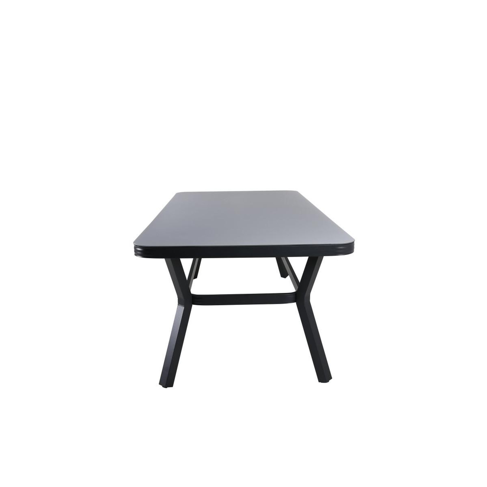 Voir la diapositive 2 : Paris Prix Table de jardin  virya  200cm noir & gris