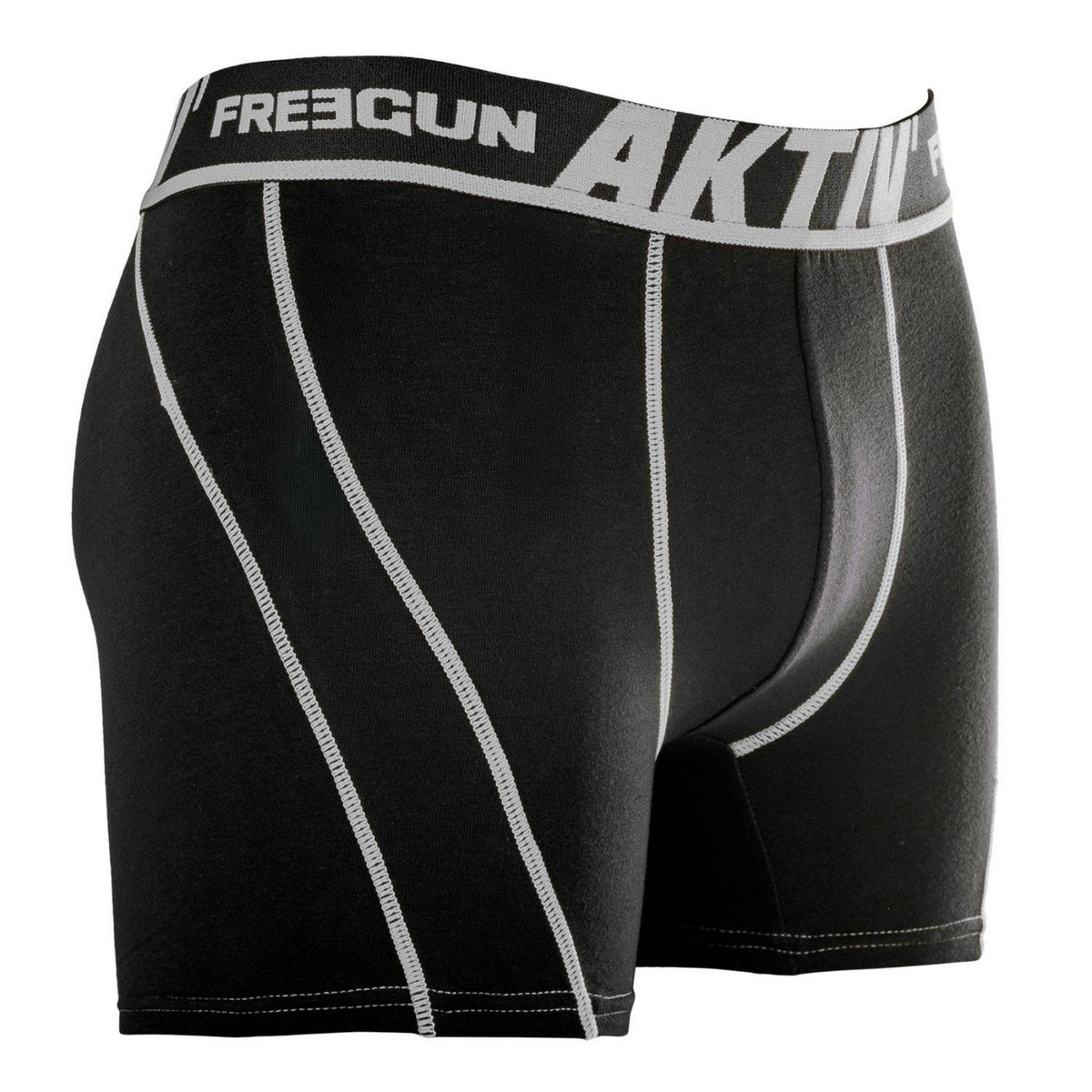 FREEGUN Lot de 4 boxers en coton homme Aktiv