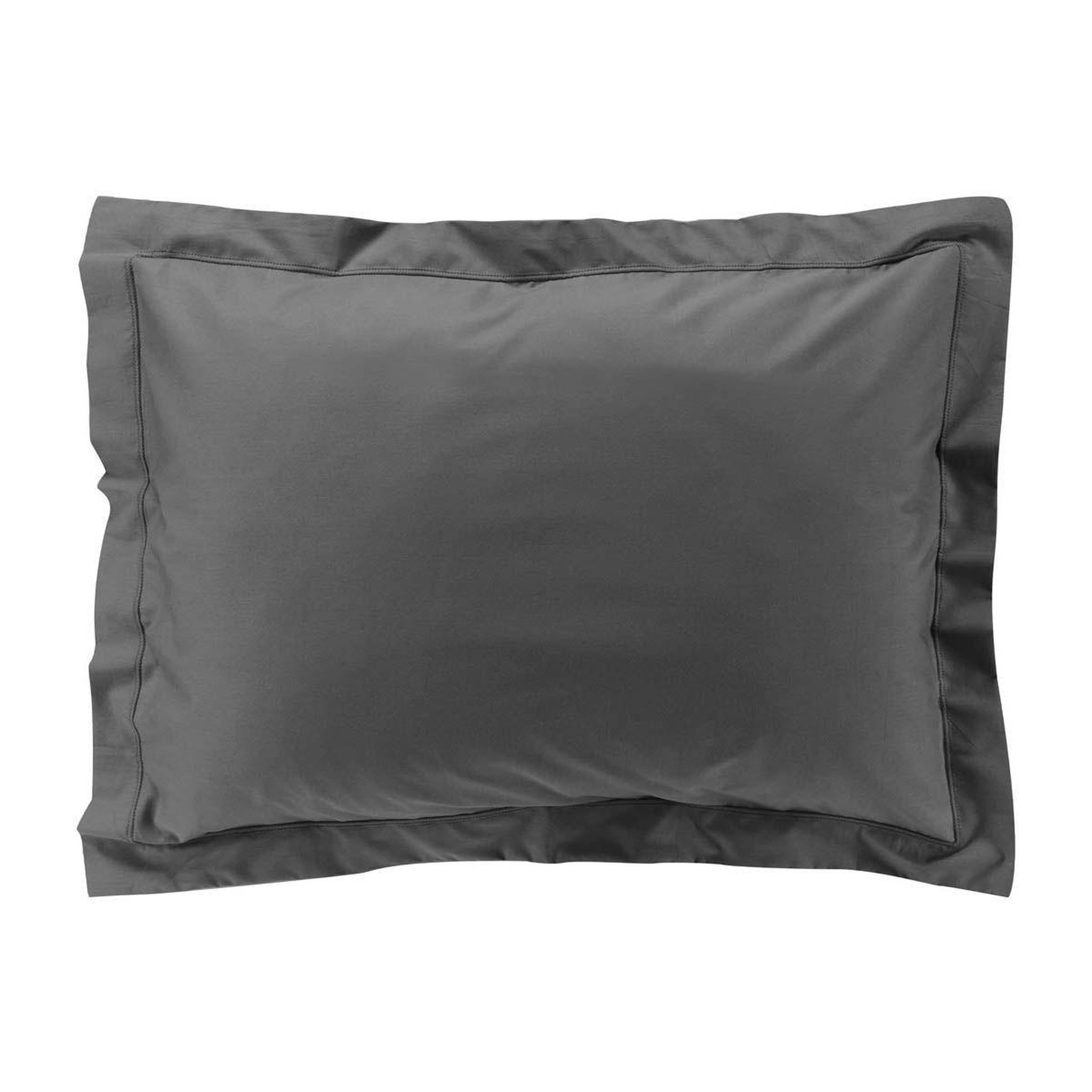 Douceur d'Intérieur Taie d'oreiller  percaline  50x70cm gris acier