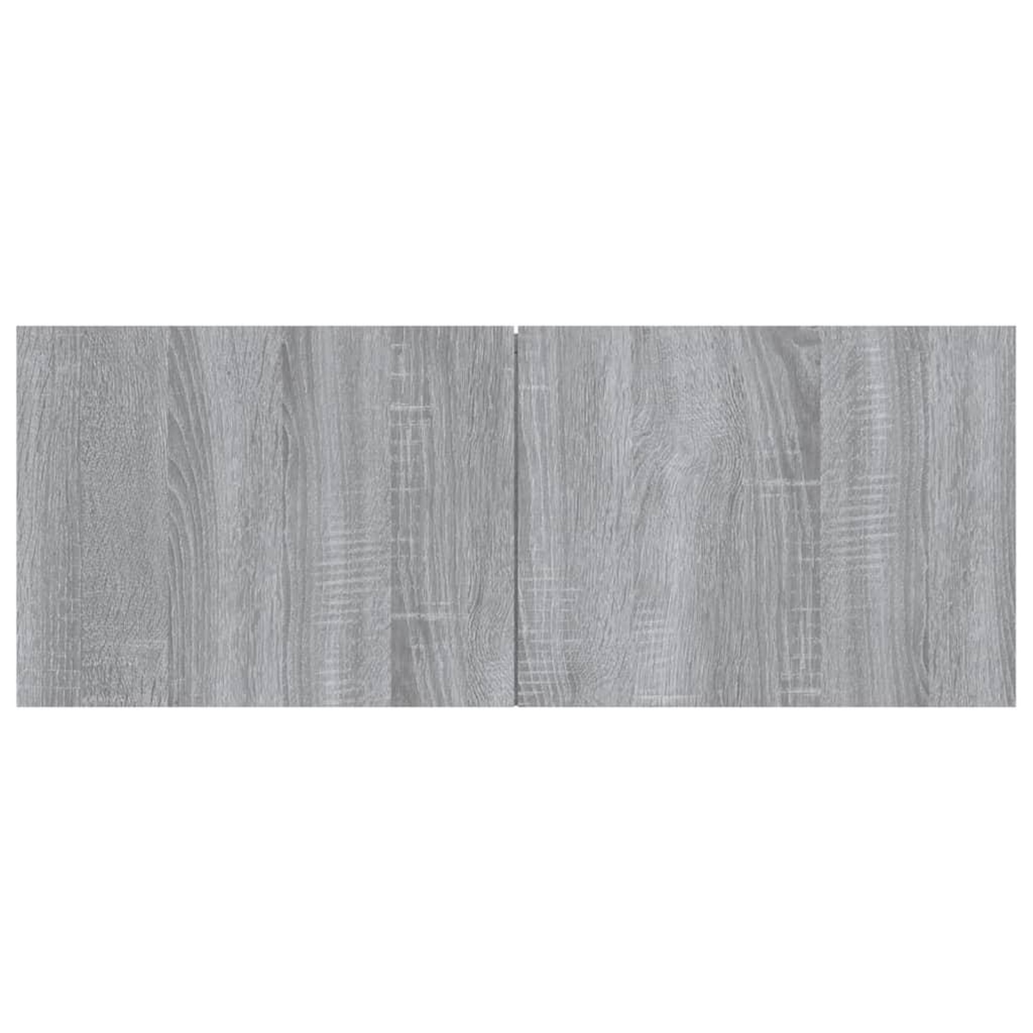 Voir la diapositive 5 : VIDAXL Meuble TV sonoma gris 80x30x30 cm bois d'ingenierie
