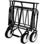 Voir la diapositive 6 : tectake Chariot de jardin et de transport pliable bleu