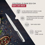 Voir la diapositive 2 : NIROSTA Couteau à pain en inox 33,5 cm en tout Nirosta