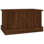 Voir la diapositive 5 : VIDAXL Boîte de rangement chene marron 50x30x28 cm bois d'ingenierie