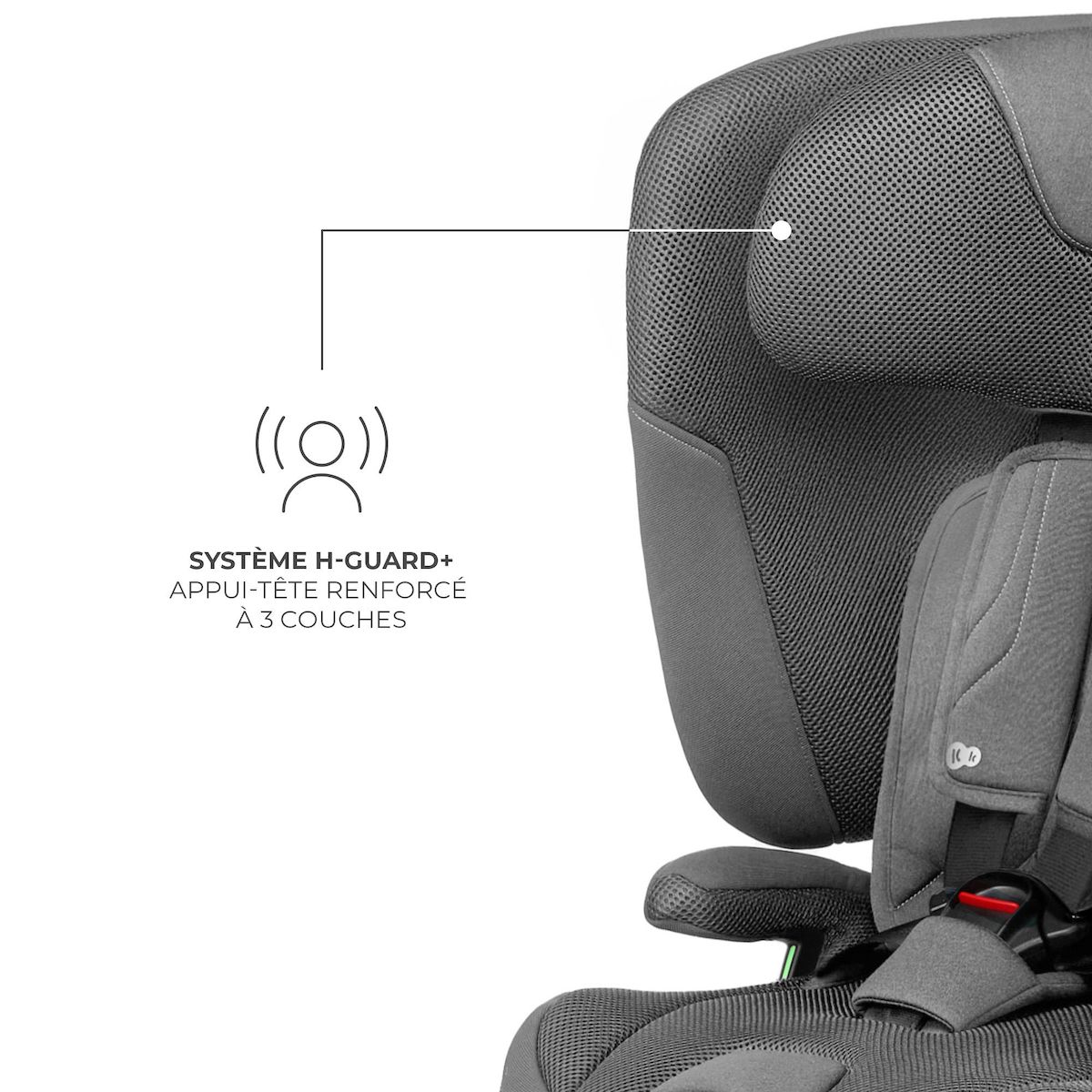KINDERKRAFT Siege auto fix2go i size 76 150cm pratique confort