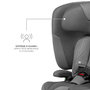 Voir la diapositive 3 : KINDERKRAFT Siege auto fix2go i size 76 150cm pratique confort