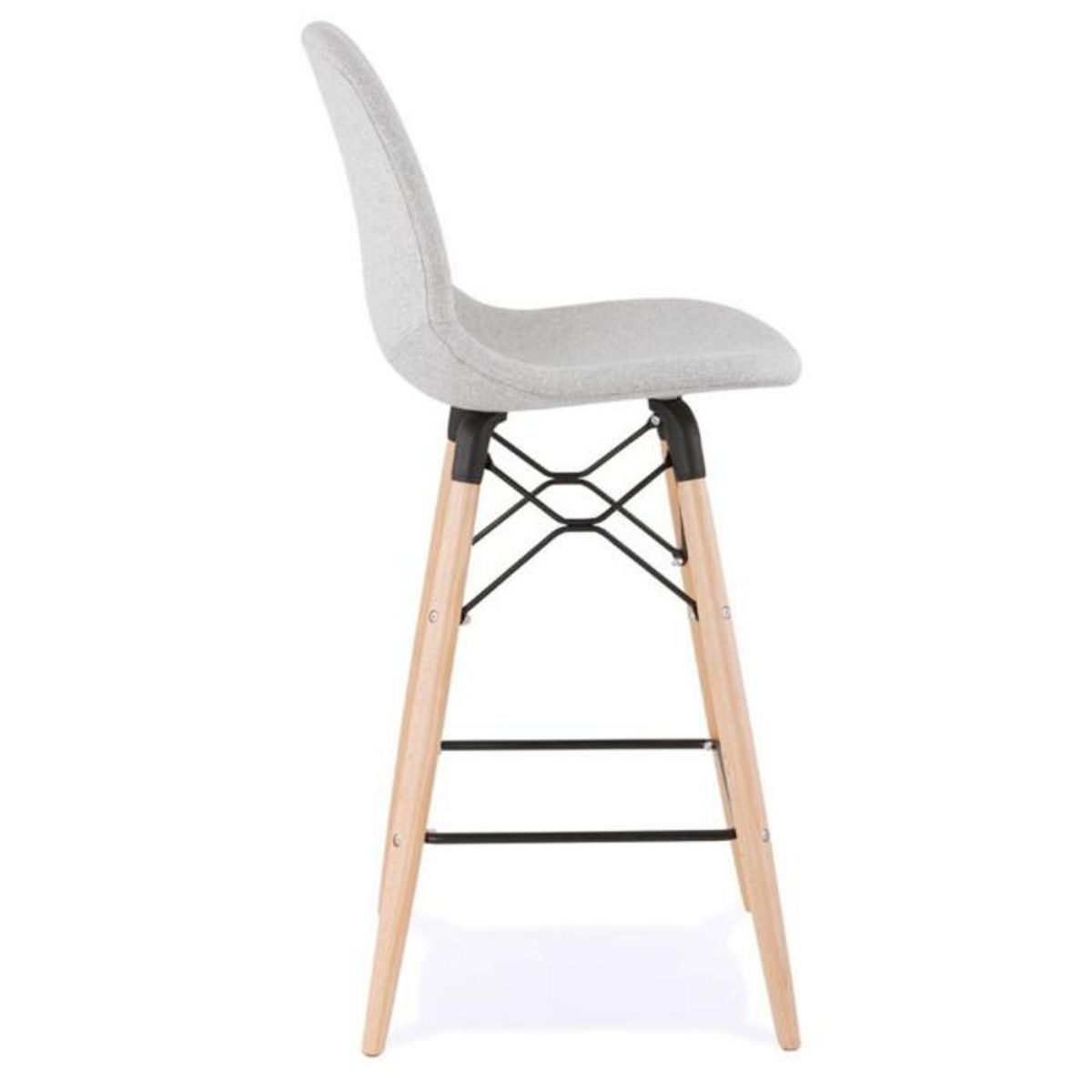 Paris Prix Tabouret de Bar Scandinave  Jelena  107cm Gris