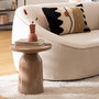 Voir la diapositive 2 : ATMOSPHERA Table d'Appoint Totem  Sita  44cm Beige