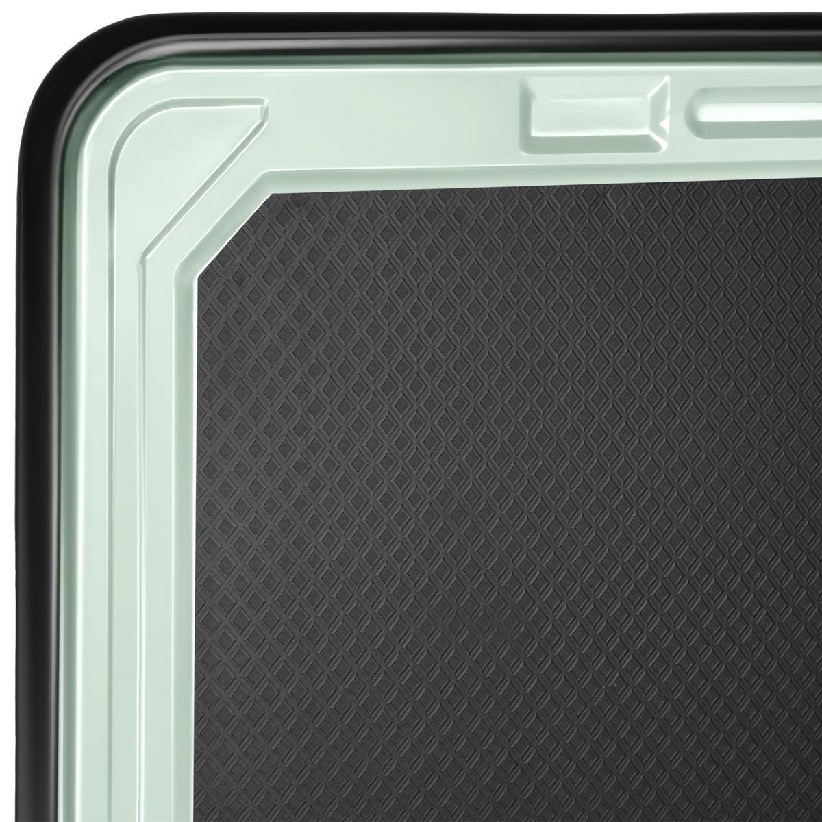 tectake Chariot à plateforme poignée pliable blanc