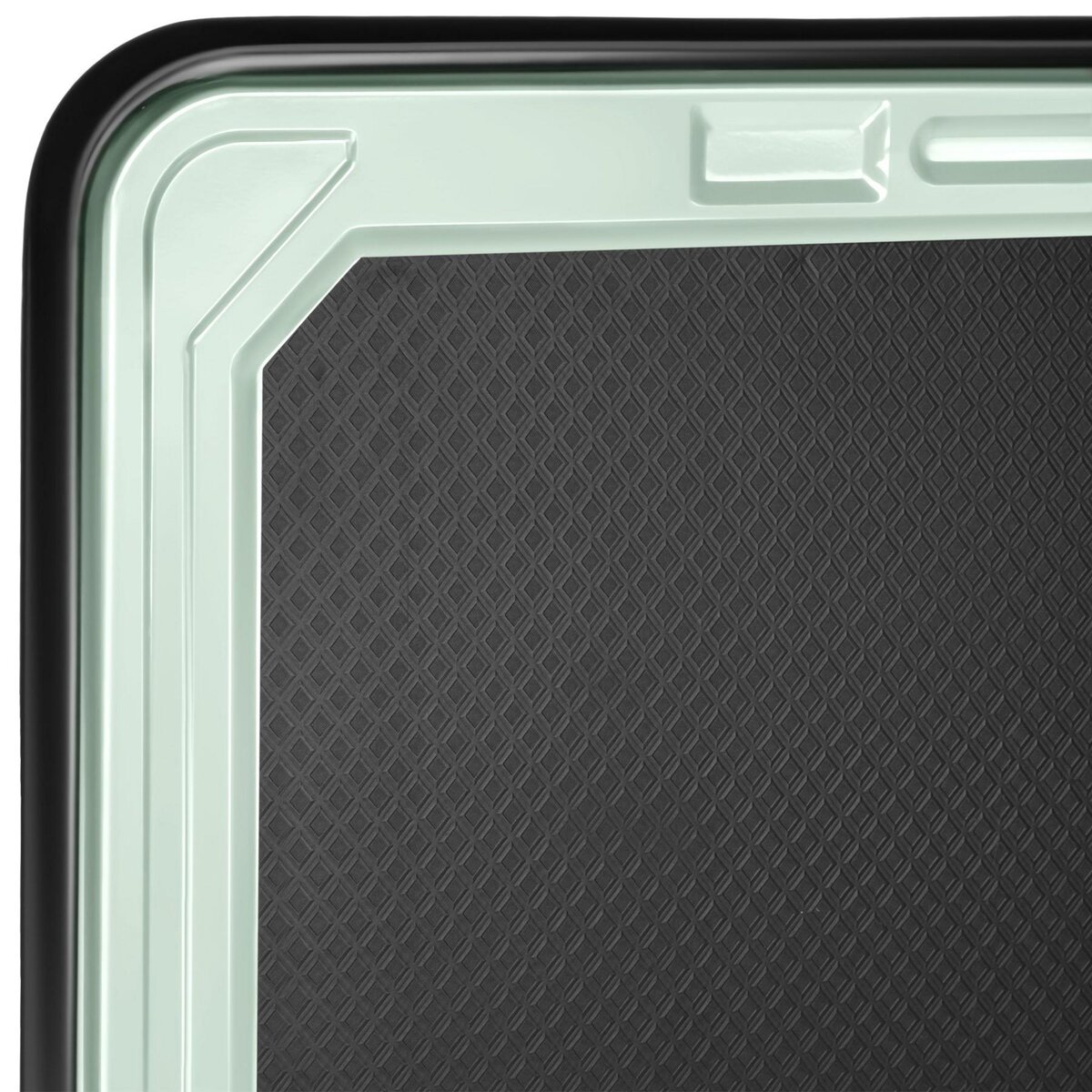 tectake Chariot à plateforme poignée pliable blanc