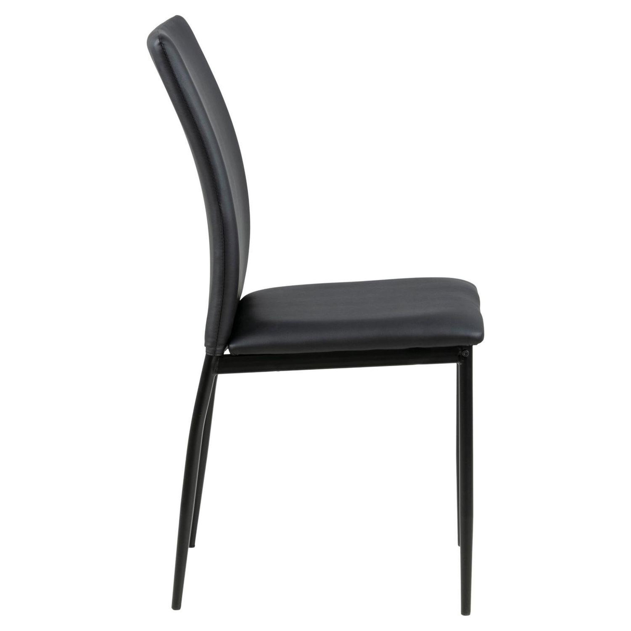 Voir la diapositive 4 : TOILINUX Lot de 4 chaises de salle à manger midena