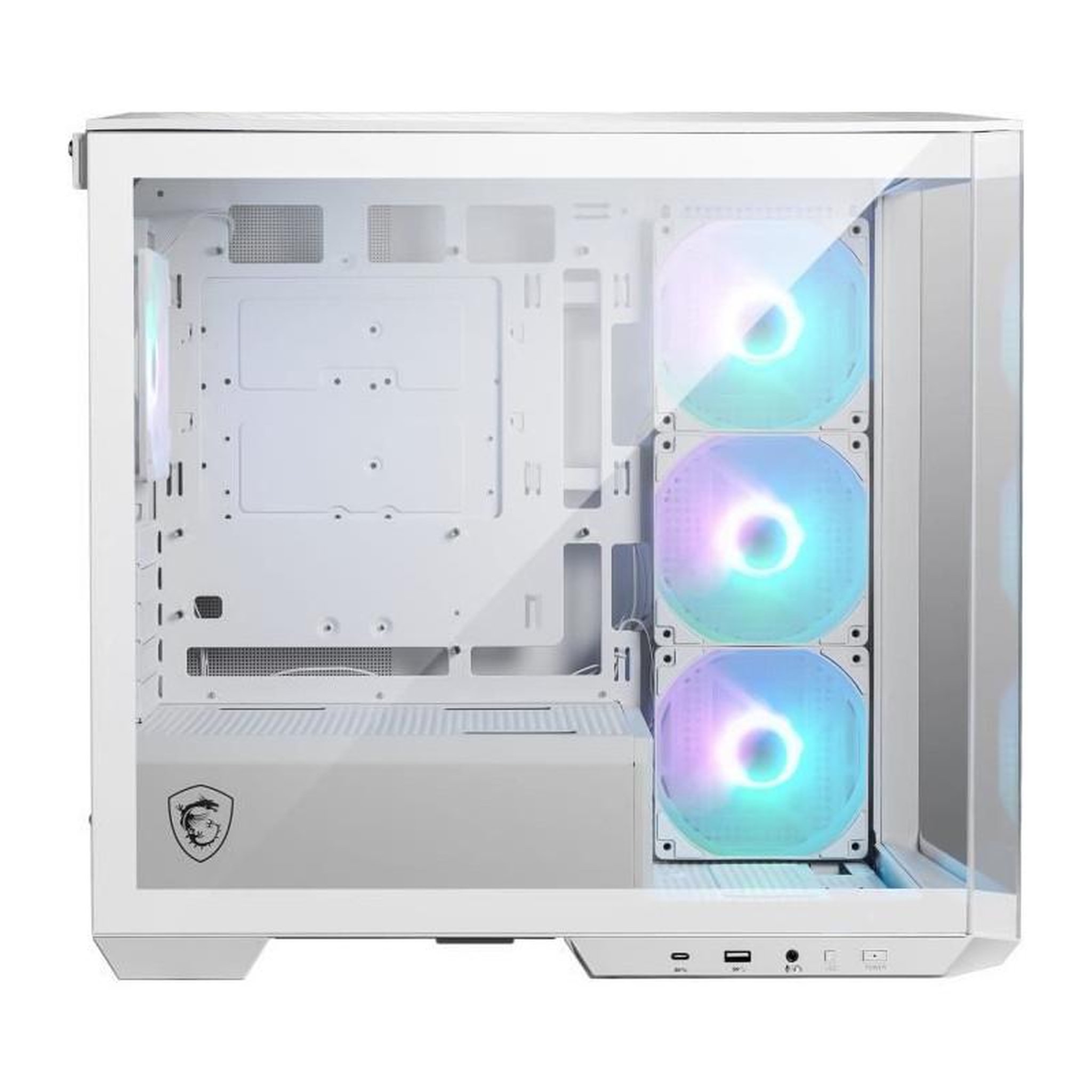 Voir la diapositive 3 : MSI Boîtier PC - MSI - MAG PANO M100R PZ - Blanc
