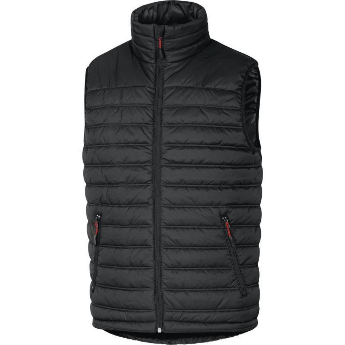 Delta Plus Gilet doudoune sans manche en polyamide ripstop enduit PU noir rouge T2XL DELTA PLUS GDOONNRXX
