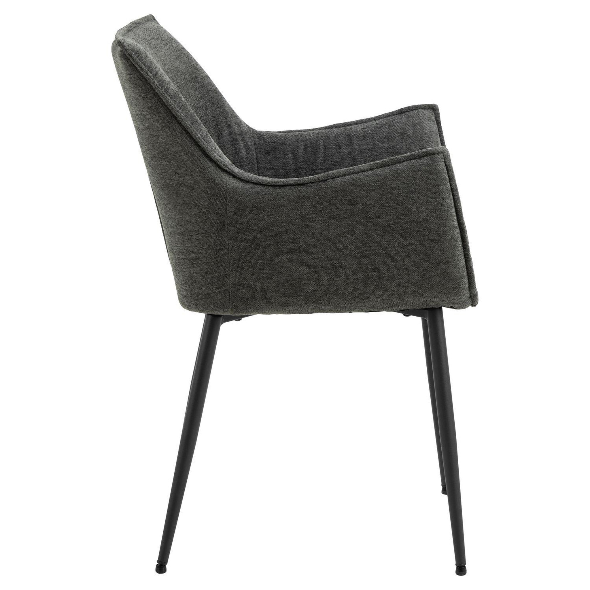 Voir la diapositive 5 : TOILINUX Lot de 2 chaises de salle à manger avec accoudoirs SORRENTO