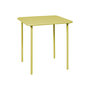 Voir la diapositive 1 : SWEEEK Table de jardin métal 2 places, Amelia 70 x 70cm