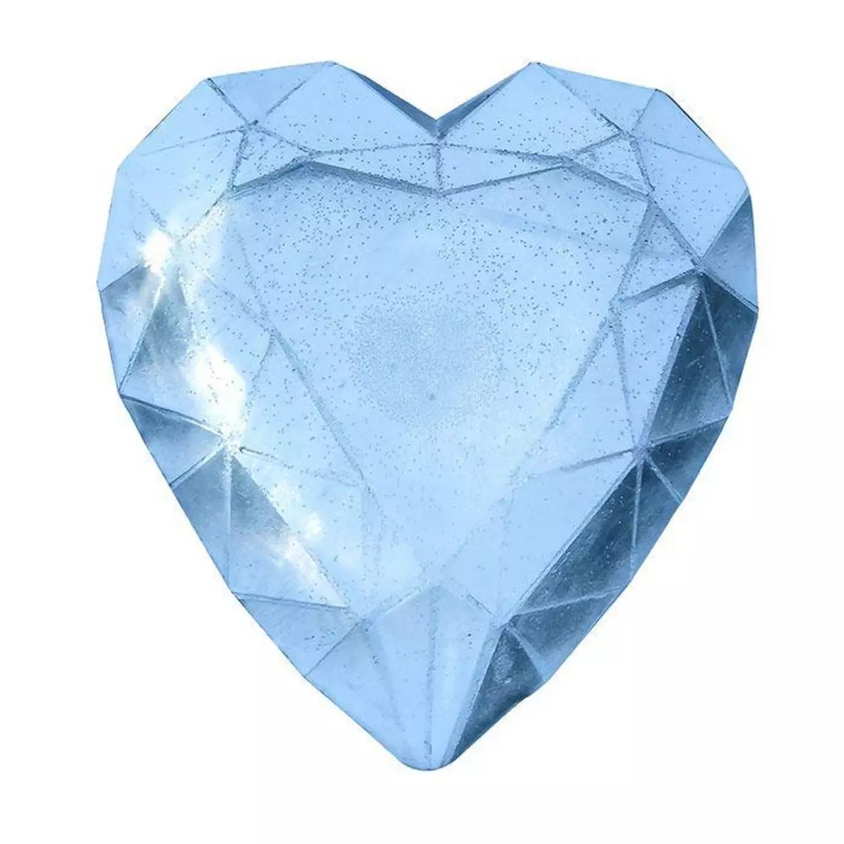 Graine créative Mini moule à savon - Diamant coeur